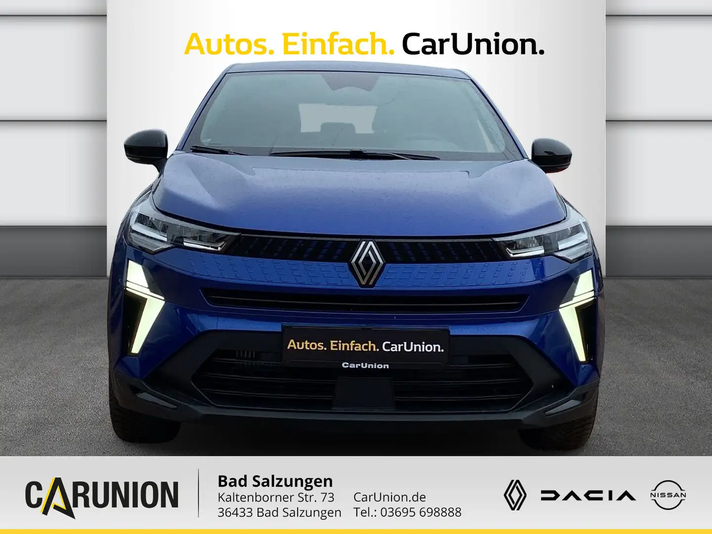 Renault Captur Techno Mild Hybrid 140 Blau - 2