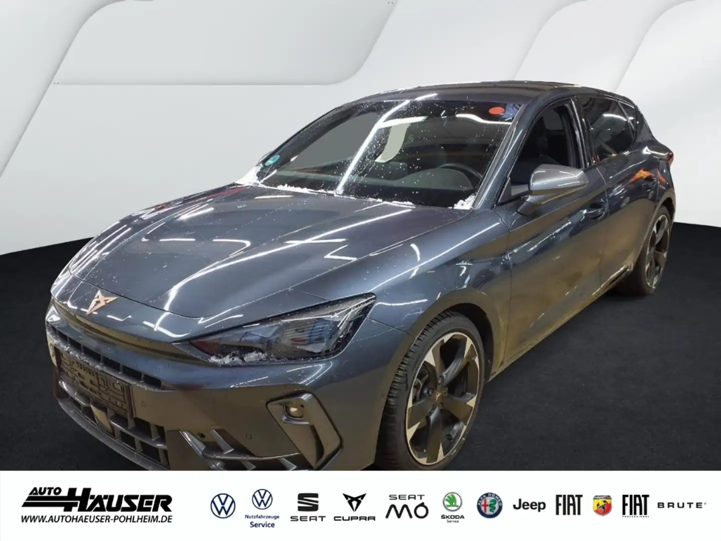 CUPRA Leon 2.0 TDI DSG NAVI KAMERA PARK ACC LED FULL-LINK SIT Grau - 1