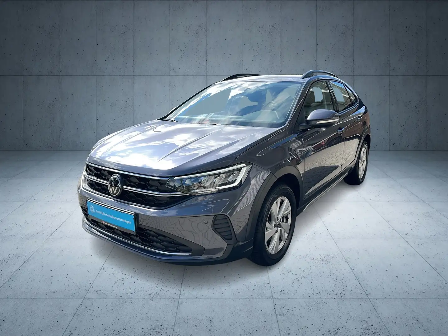 Volkswagen Taigo 1.0 LIFE LED SHZ PDC KlimaA DAB+ SpurH Grau - 2