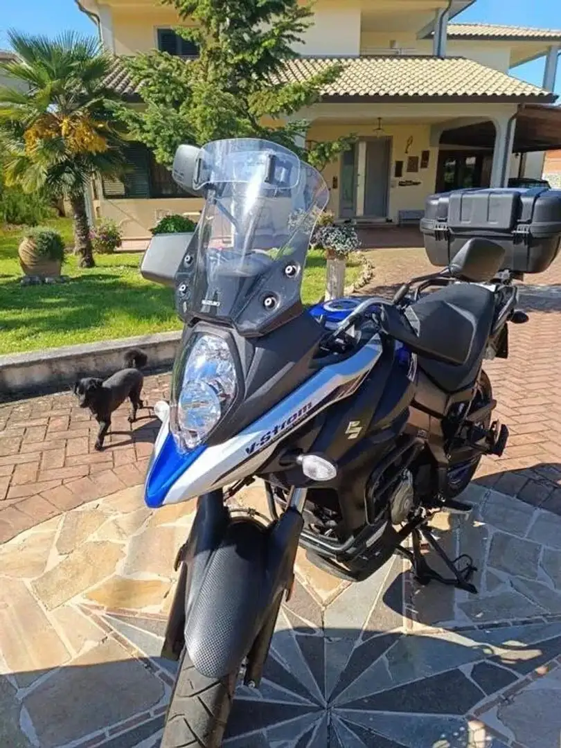 Suzuki V-Strom 650 Niebieski - 1