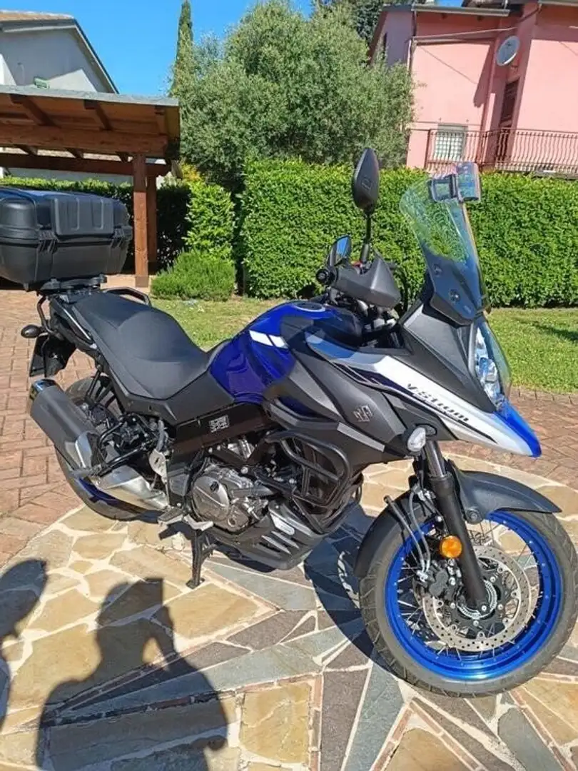 Suzuki V-Strom 650 Niebieski - 2
