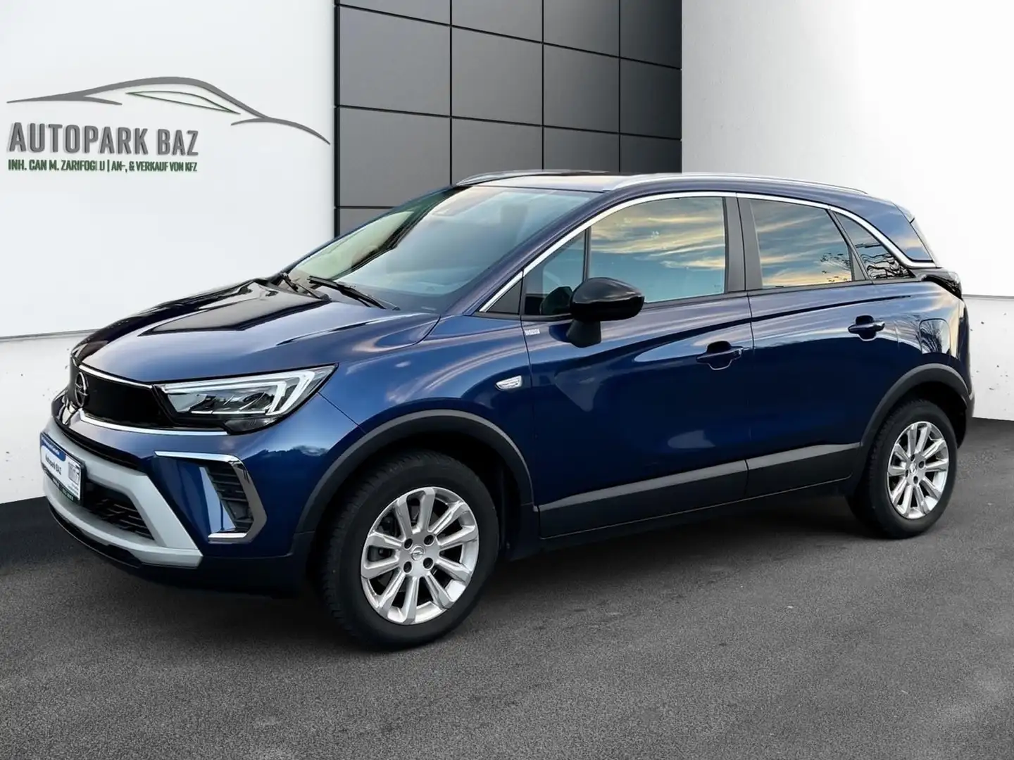 Opel Crossland X 1.2 Turbo Elegance AUTOMATIK Blau - 1
