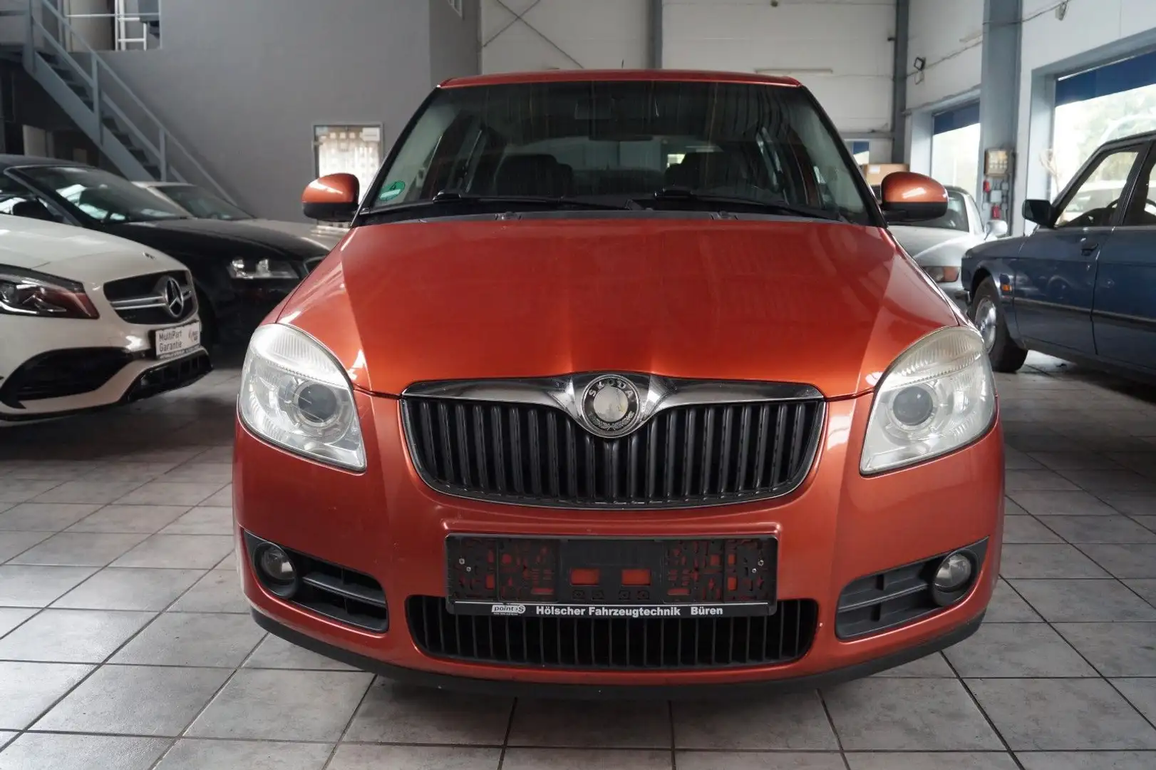 Skoda Fabia 1.4 Elegance*Klima*SH*SD* Orange - 2