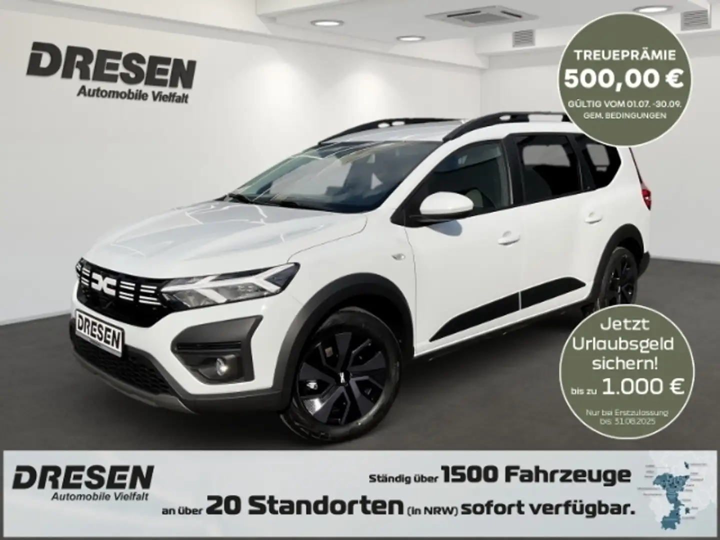 Dacia Jogger 1.6 HYBRID 140 EU6e Expression 7-Sitzer SICHERHEIT Alb - 1