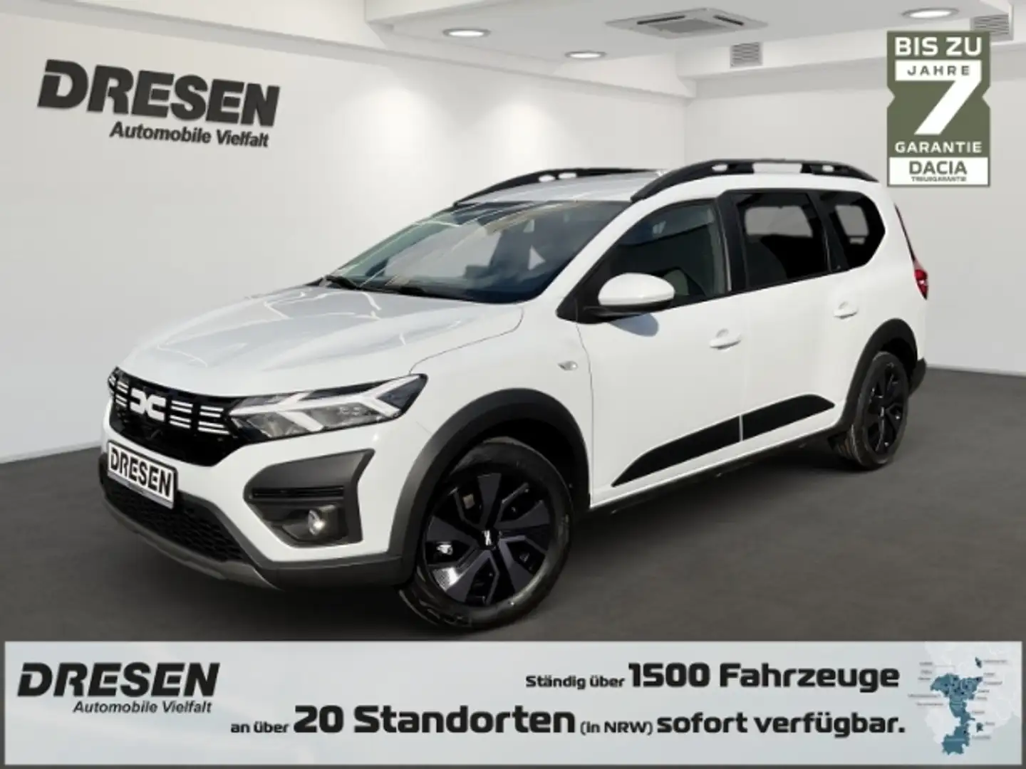 Dacia Jogger 1.6 HYBRID 140 EU6e Expression 7-Sitzer SICHERHEIT Weiß - 1