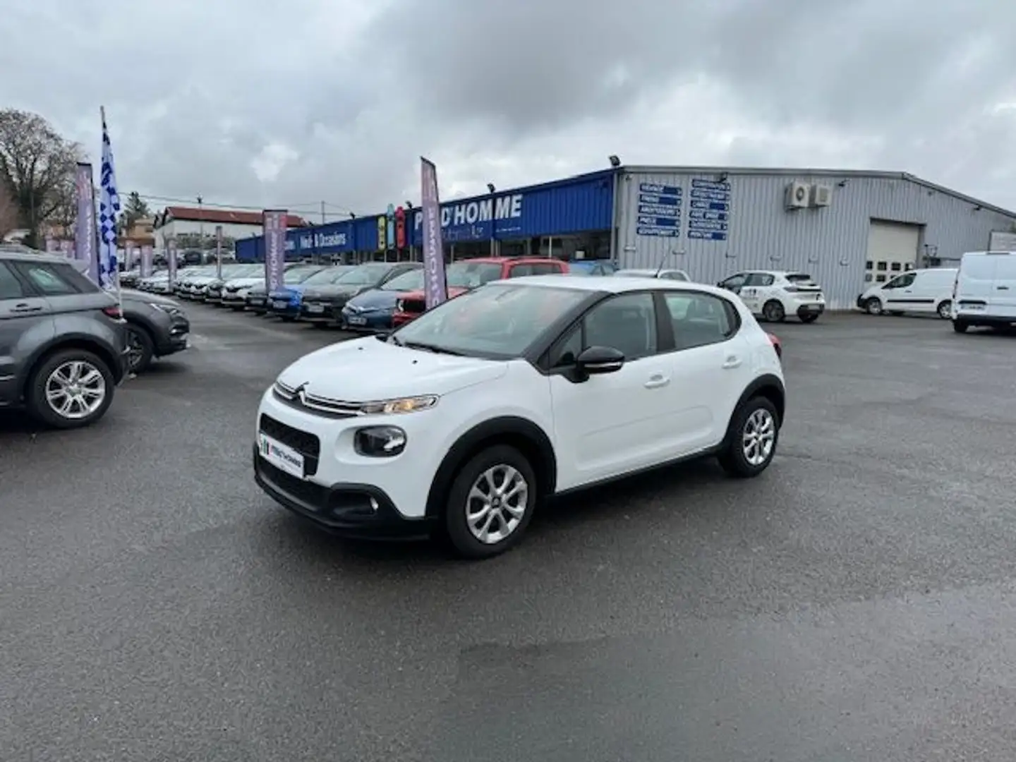 Citroen LNA 1.2 PURETECH 82CH S\u0026S FEEL NAV E6.D Bílá - 1