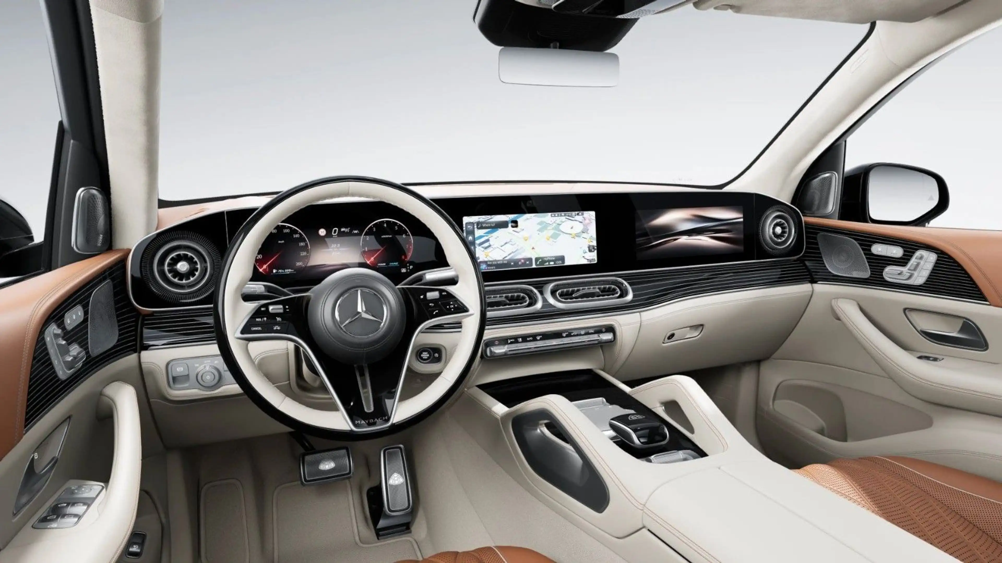 Mercedes-Benz GLS 600 680 MAYBACH MY2027 FIRST-CLASS TABAKBRAUN — photo 9