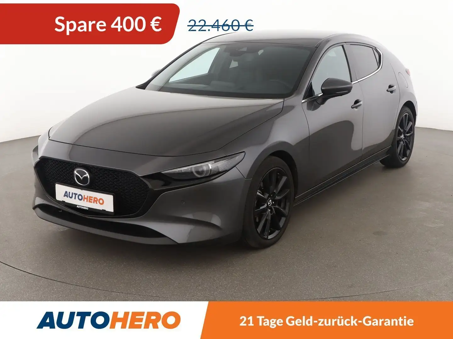 Mazda 3 2.0 Skyactiv-X Mild-Hybrid Selection AWD Aut*NAVI* Grau - 1