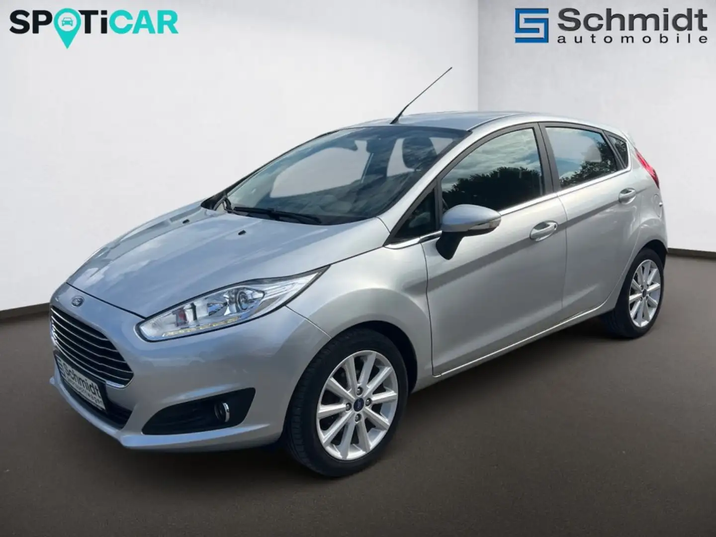 Ford Fiesta Titanium 5-türig 1,0 Ecoboost 100PS M5 F Argento - 2