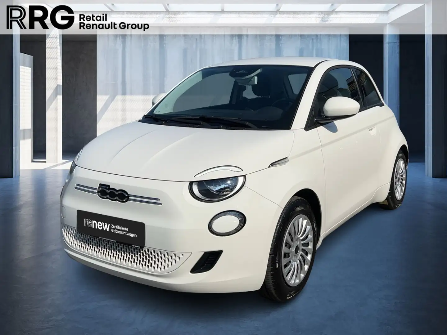 Fiat 500e Action Batterie 23,8 kWh Weiß - 1