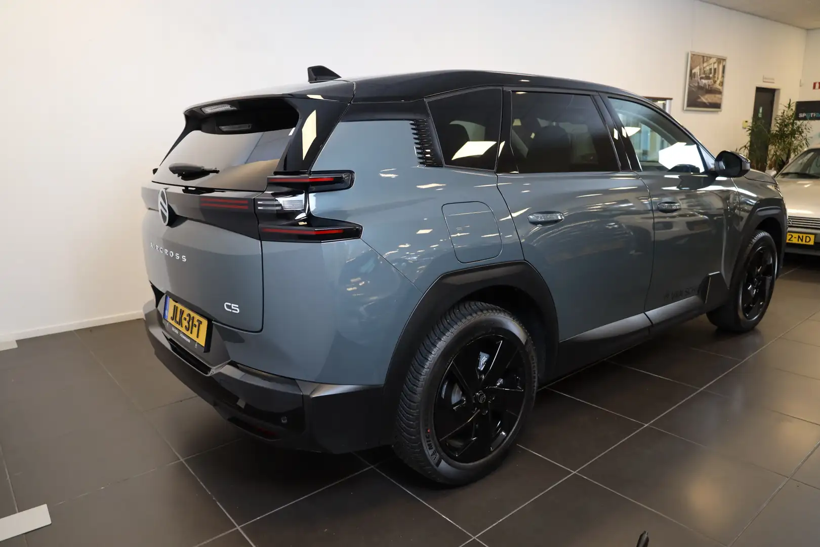 Citroen C5 Aircross Hybrid 145 Max Automaat Leer | Schuif/Kanteldak | Groen - 2