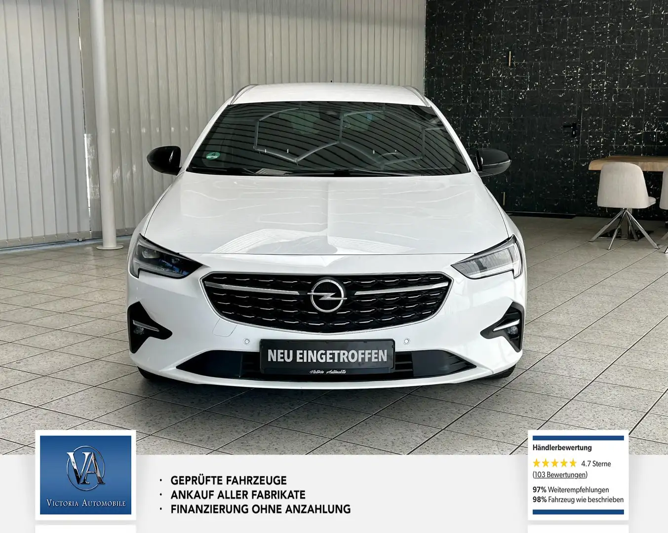 Opel Insignia B Sports Tourer 1 Hand, Scheckheft, Super Ausstatt Weiß - 2