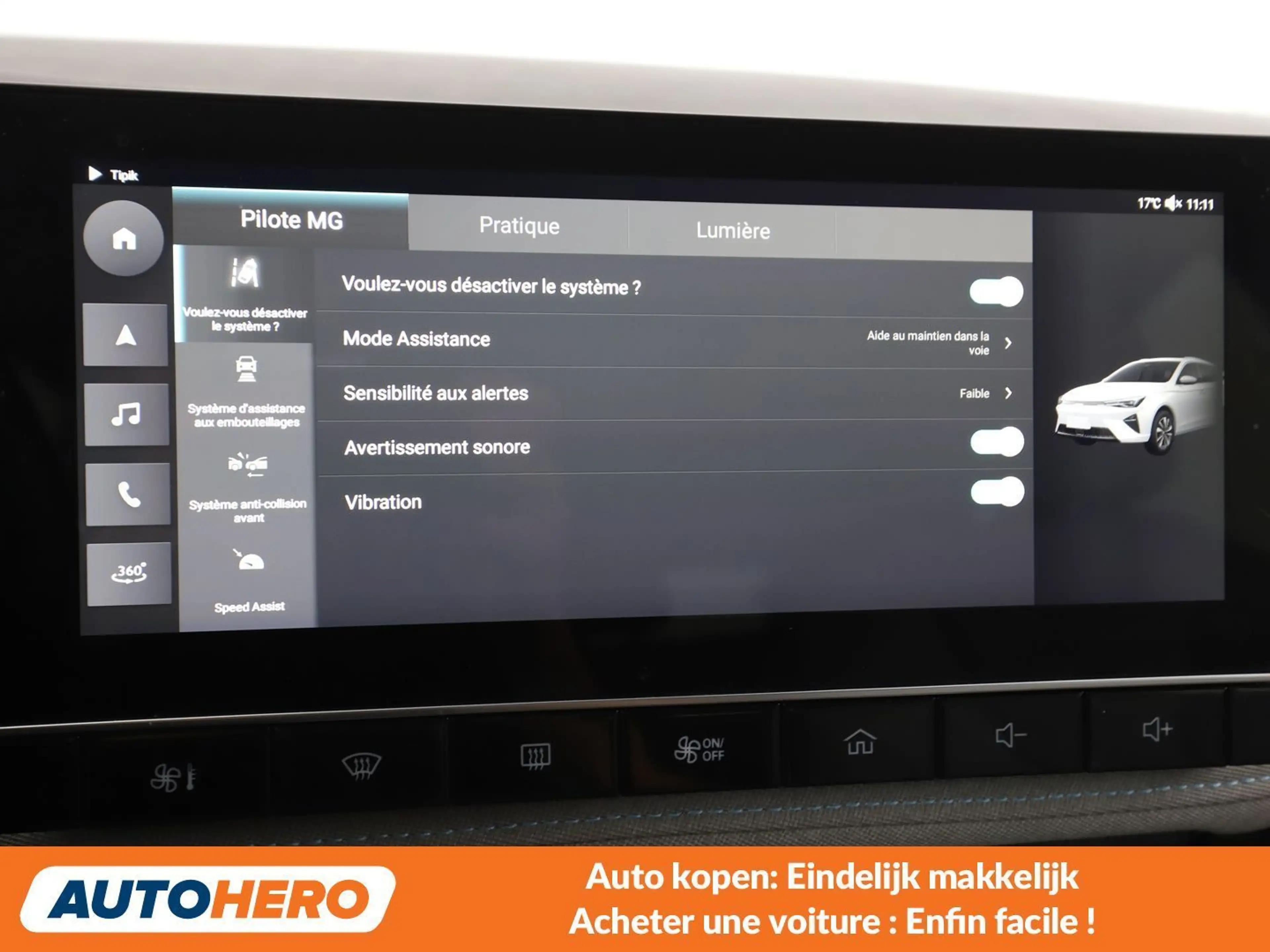 MG MG5 electric drive 115 kW Luxury — photo 10