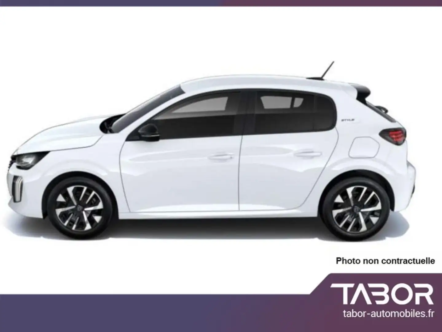 Peugeot 208 1.2 PT 100 Active SHZ Radars Reg. Blanc - 2