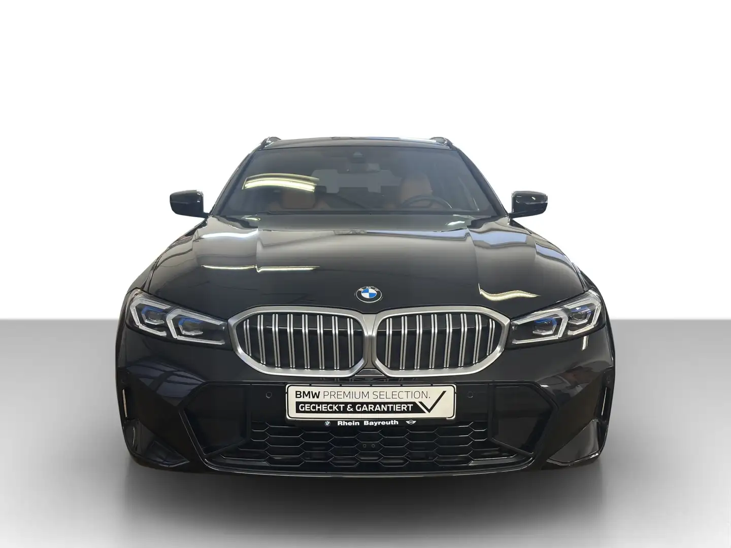 BMW 318 d Touring M Sport Navi AdapLED AHK ParkAssist Navi Schwarz - 2