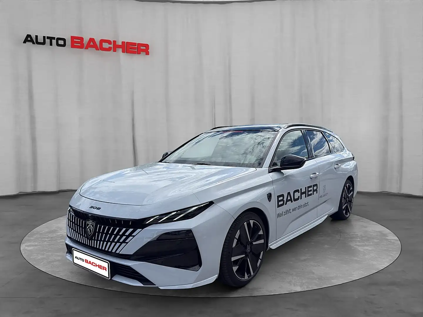 Peugeot 308 SW GT Plug-In Hybrid 195 e-DCS7 Weiß - 1