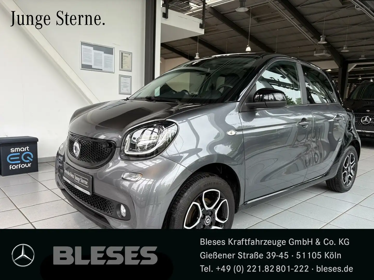 smart forFour 66 kW twinamic+Cool&Audio+LED&Sensor+Pano+Komfort Grau - 1