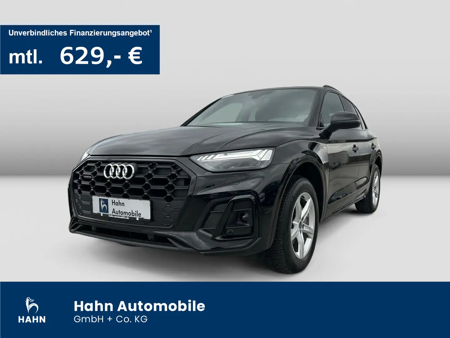 Audi Q5 40TDI S-trc quattro S-line AHK Cam Matrix PDC Schwarz - 1