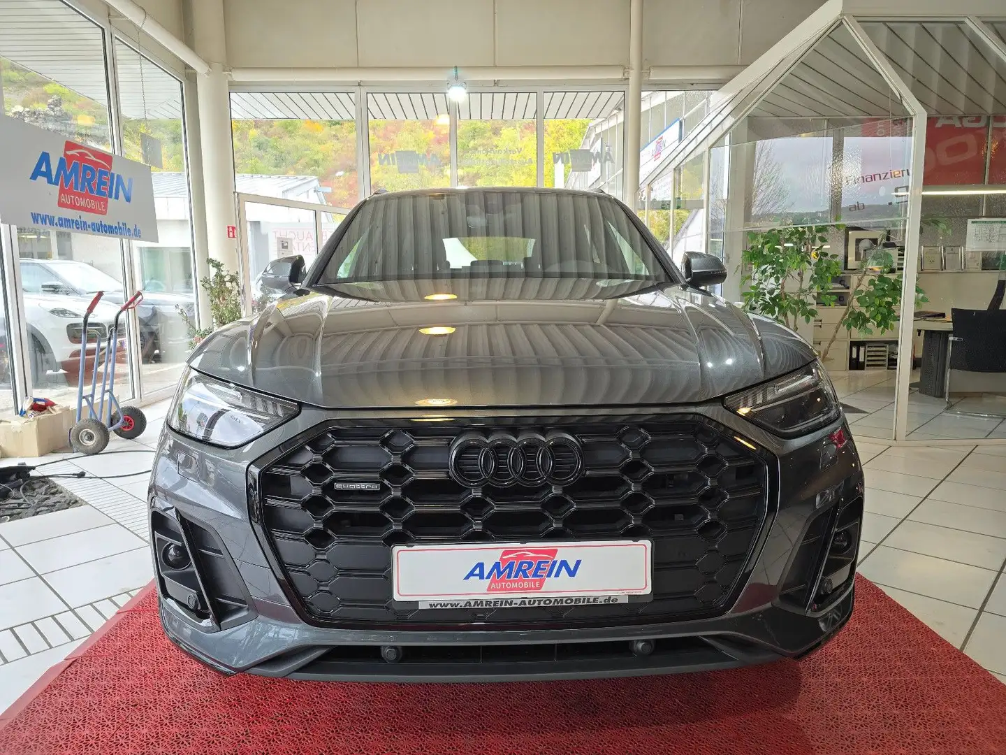 Audi Q5 40 TDI quattro S line+LED+NAVI+KAMERA+KEYLESS Gris - 2