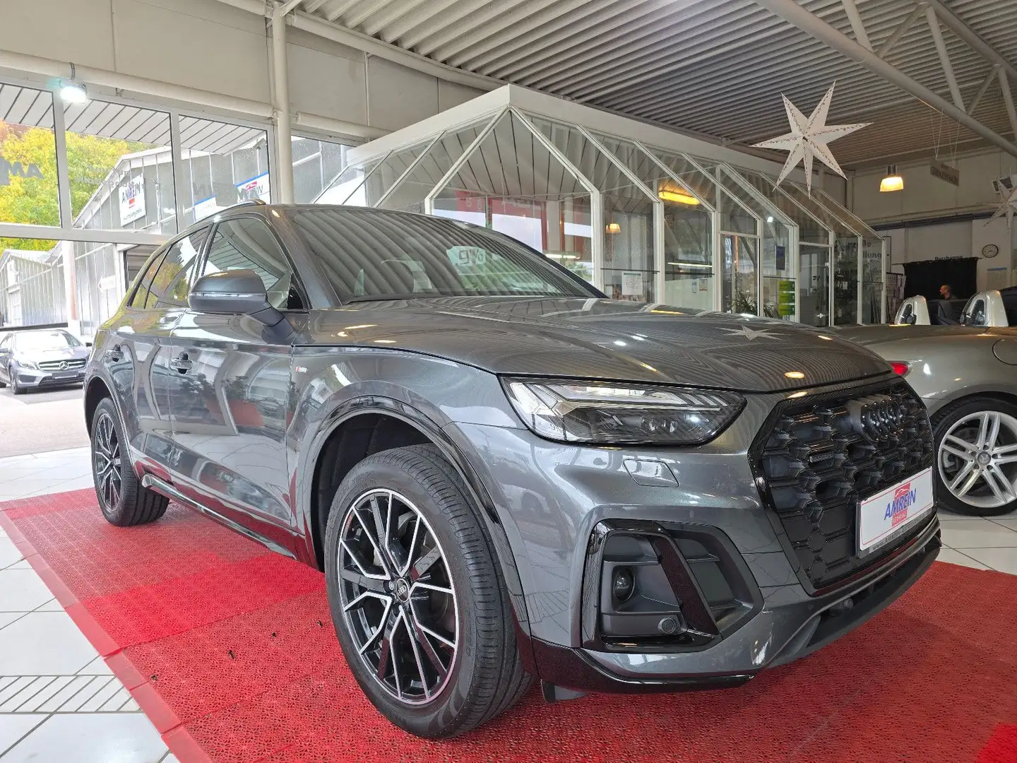 Audi Q5 40 TDI quattro S line+LED+NAVI+KAMERA+KEYLESS Gris - 1