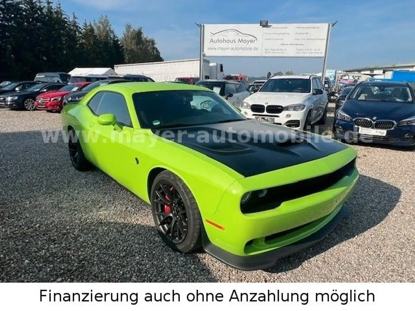 Dodge Challenger SRT Hellcat *Kamera*SHZ*Navi*EU* Grün - 1