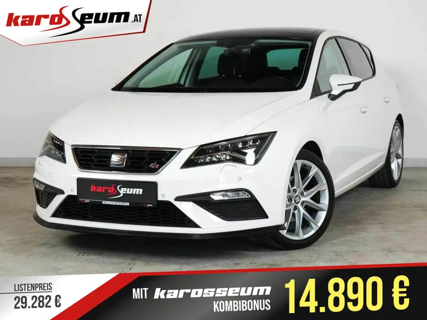 SEAT Leon FR | FAHRSPASS PUR | Schiebedach | LED | 18'' Weiß - 1