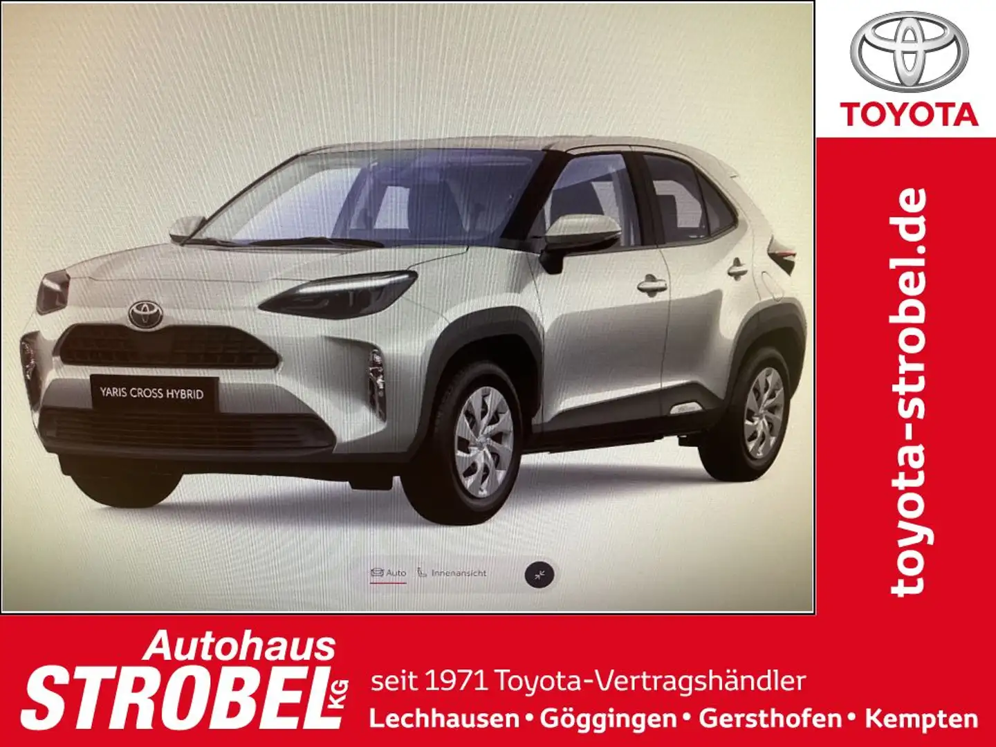 Toyota Yaris Cross Hybrid 116 1.5 VVT-i Business Edition Silber - 1