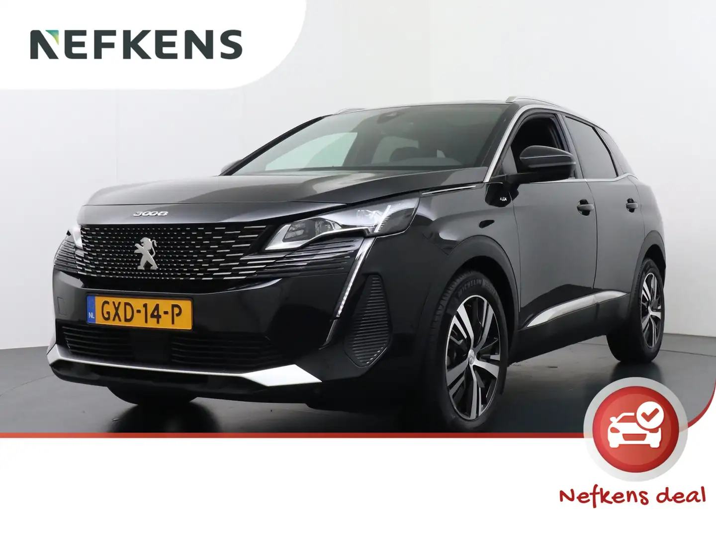 Peugeot 3008 SUV GT 130 pk Automaat | Navigatie | Elektrisch Gl Schwarz - 1