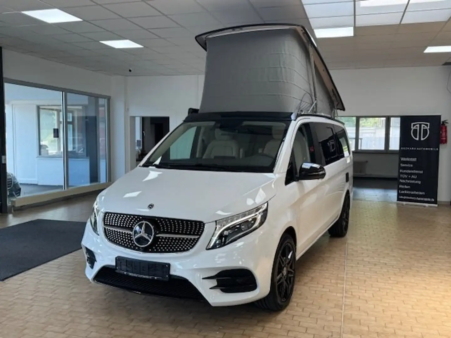 Mercedes-Benz Marco Polo V300 Marco Polo Edition Küche 4Matic MBUX AMG Blanc - 2