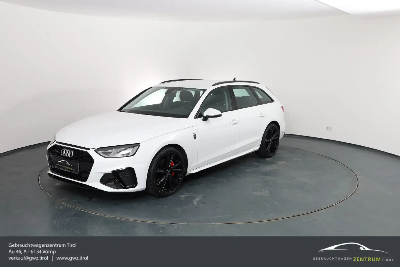 Audi A4 Avant 40 TDI quattro*S-line*BLACK OPTIK*HAMMER!!! Weiß - 1