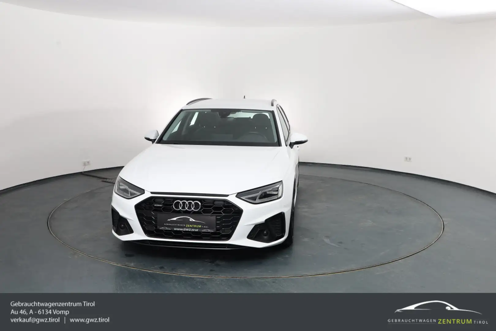 Audi A4 Avant 40 TDI quattro*S-line*BLACK OPTIK*HAMMER!!! Weiß - 2