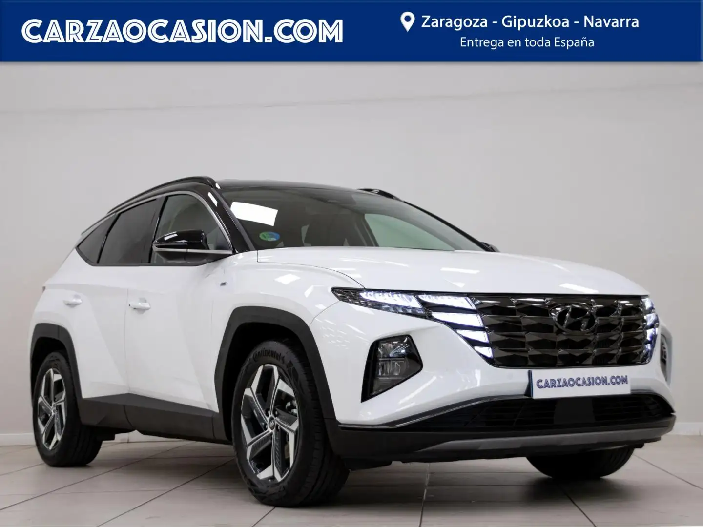 Hyundai TUCSON 1.6 TGDI 169kW HEV Tecno Auto 2C Blanco - 1