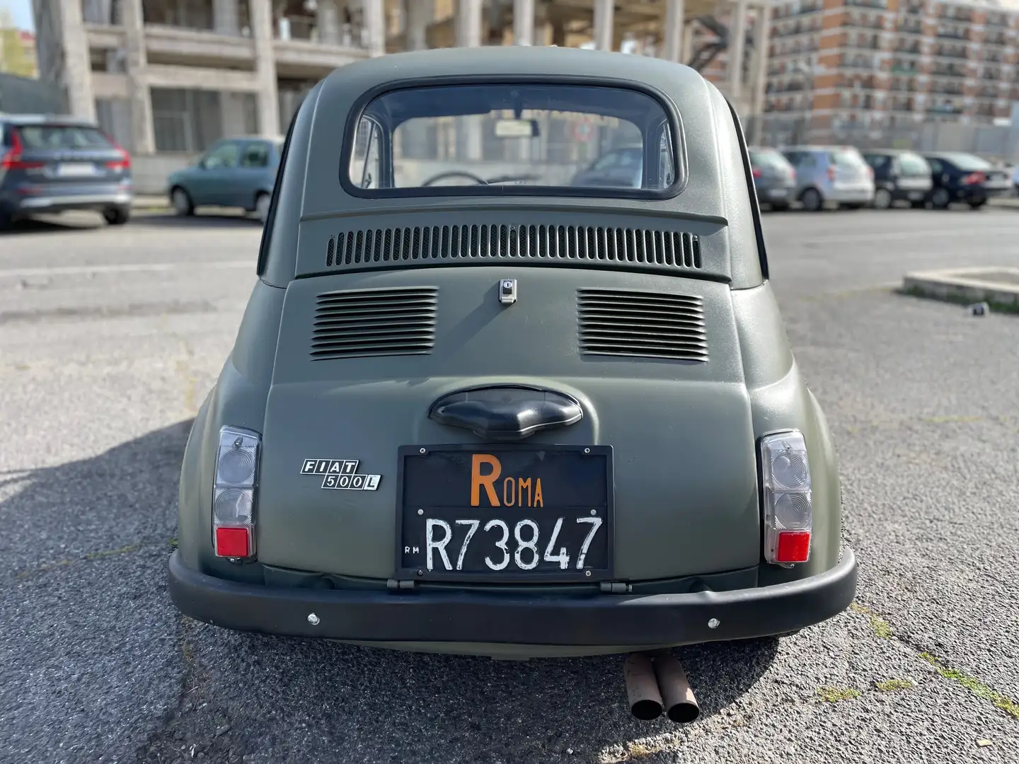Fiat 500 500L motore 650cc Cambio sincronizzato, targa ROMA Зелений - 1