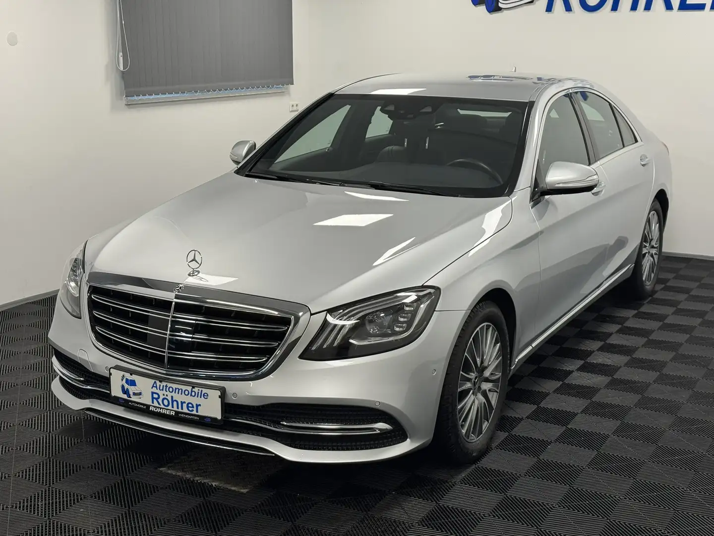 Mercedes-Benz S 450 4Matic 9G Distronic+ Multibeam Airmatic Silber - 1