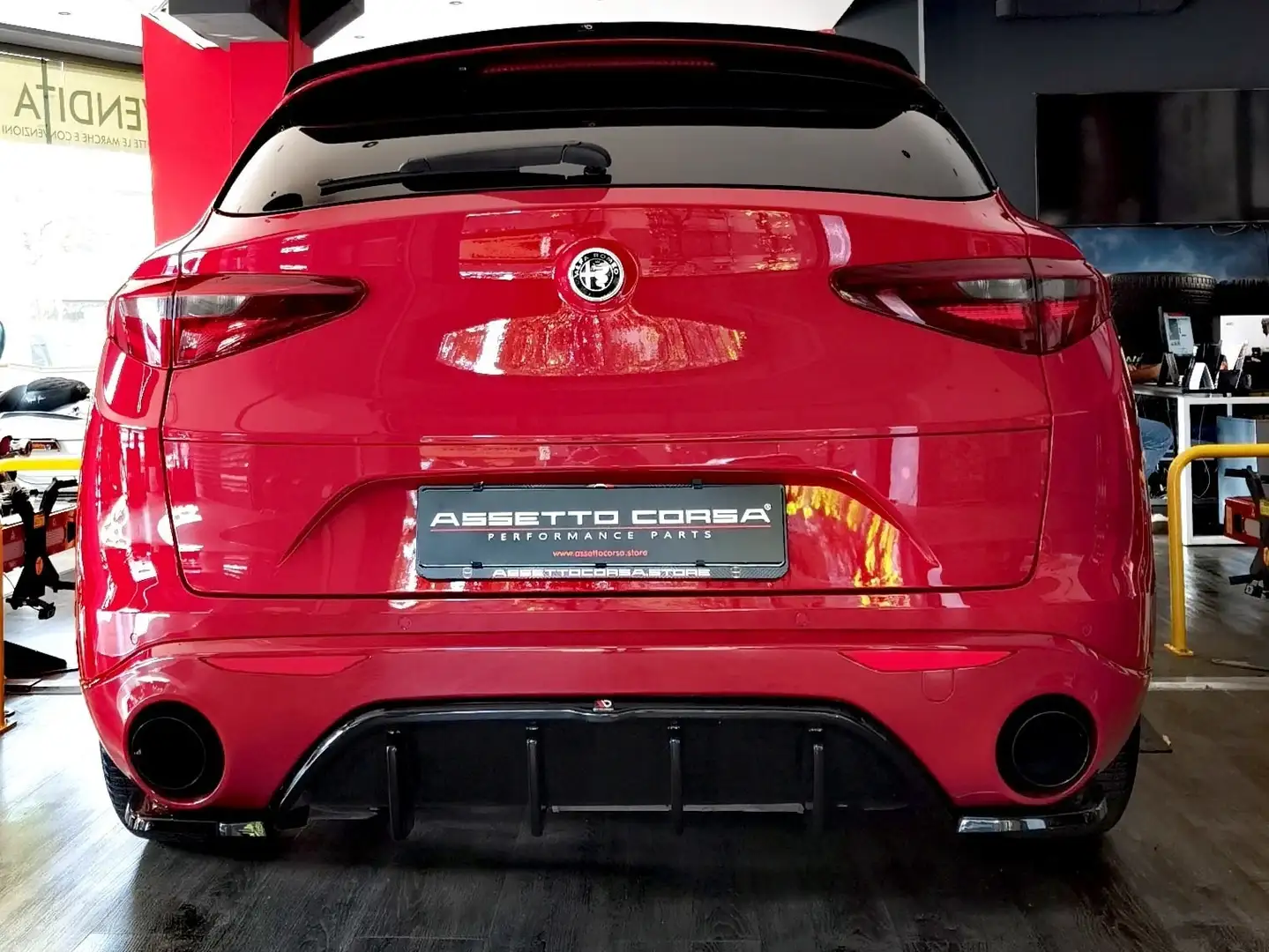 Alfa Romeo Stelvio Stelvio Custom 2.2 t Business rwd 160cv auto my19 Rouge - 2