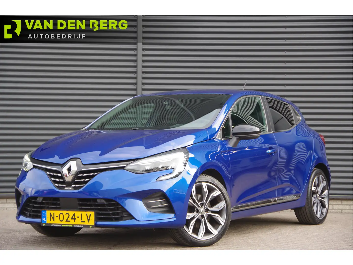Renault Clio 1.3 TCe Initiale Paris 131PK AUT. LED, LEDER, KEYL Blauw - 1