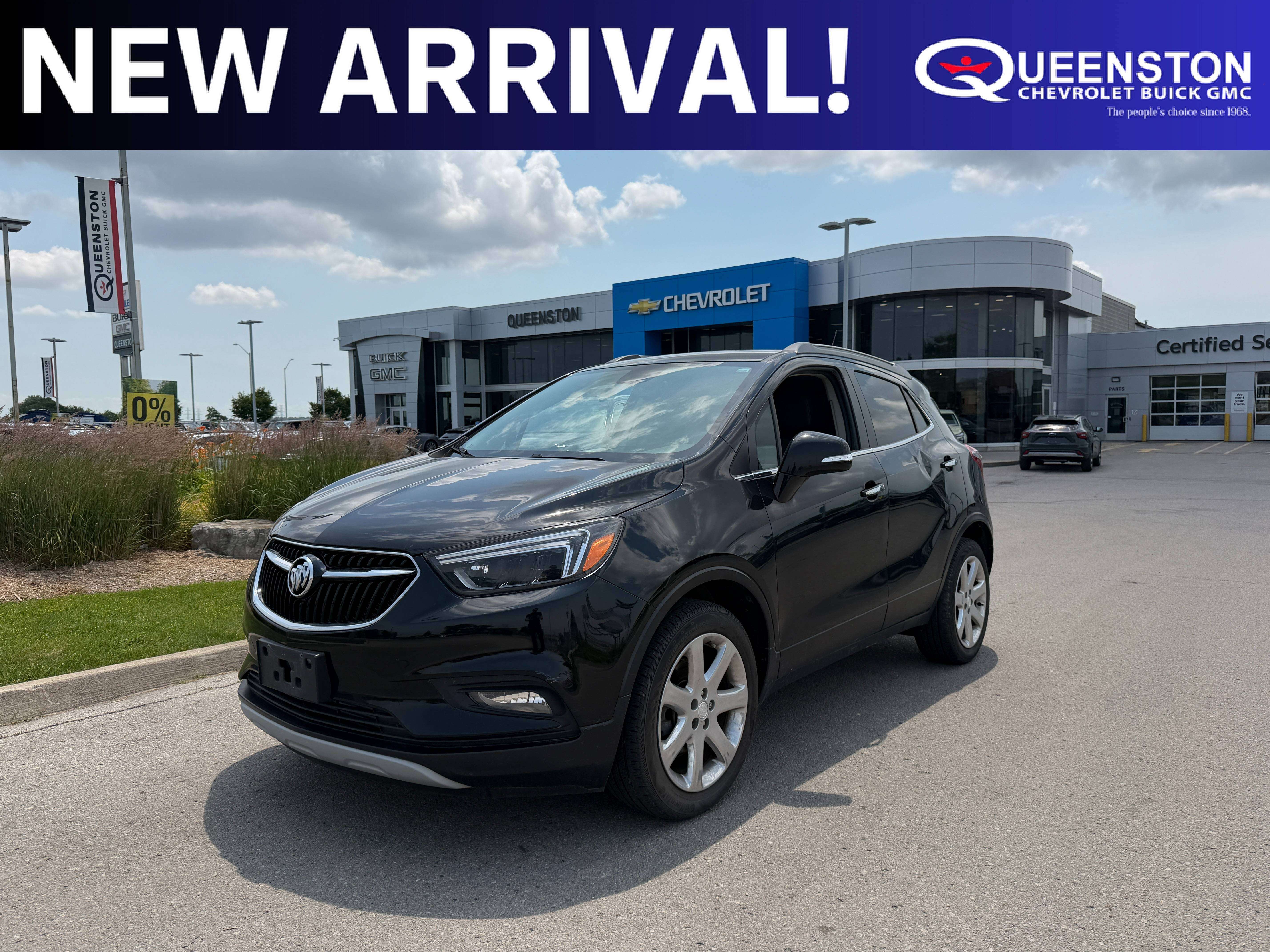 Black 2017 Buick Encore SUV / Crossover Front-Wheel Drive Automatic