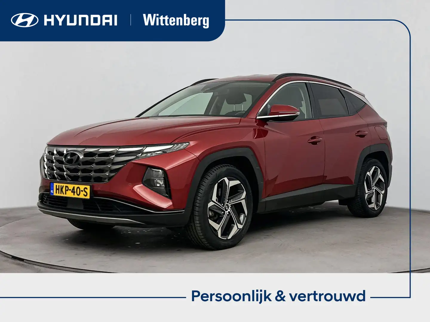 Hyundai TUCSON 1.6 T-GDI PHEV Comfort 4WD | Stoel & stuurverwarmi Rood - 1