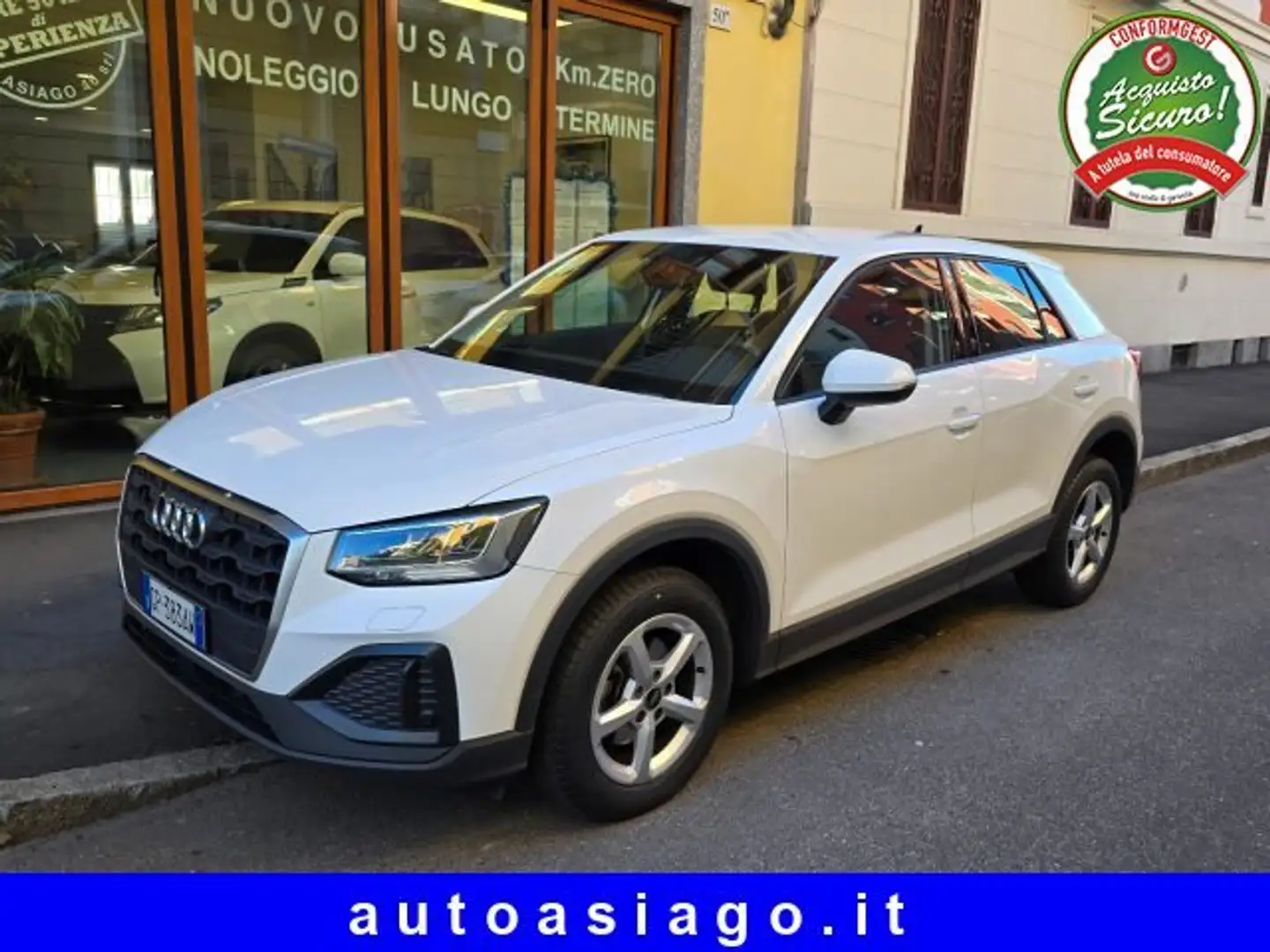 Audi Q2 Q2  30 1.0 tfsi Business 110cv Blanc - 2