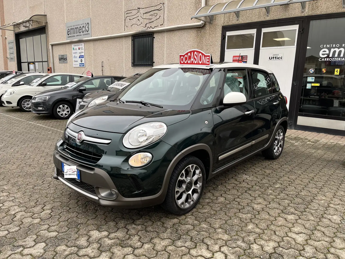 Fiat 500L 1.4 Trekking 95cv - EURO 6B - VETRO PANORAMICO Verde - 1