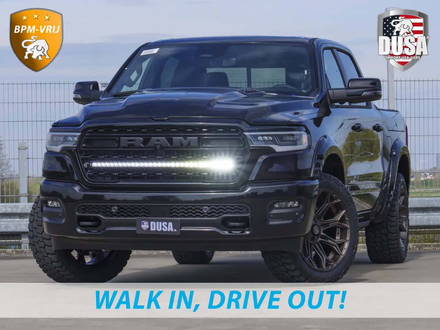 Dodge RAM | 1500 | Limited | 3.0L Twin-Turbo I6 | High Outpu Zwart - 1