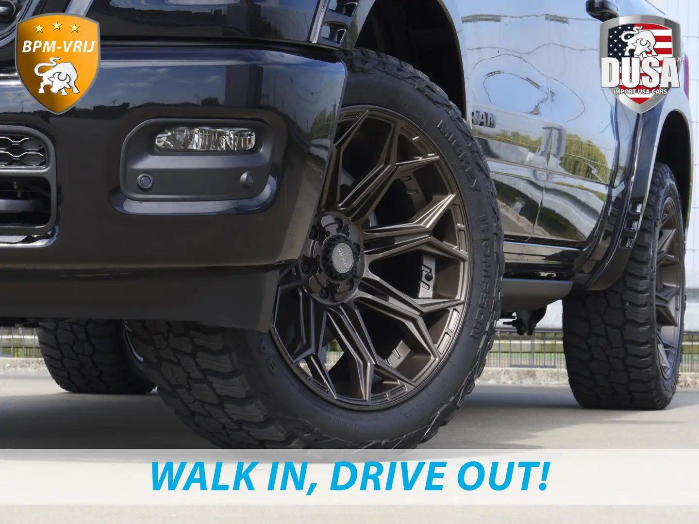 Dodge RAM | 1500 | Limited | 3.0L Twin-Turbo I6 | High Outpu Zwart - 2