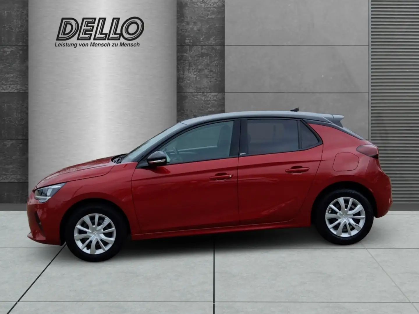 Opel Corsa F Edition SHZ PDC Klima Rückf.-K. Navi Allwetterre Rot - 2