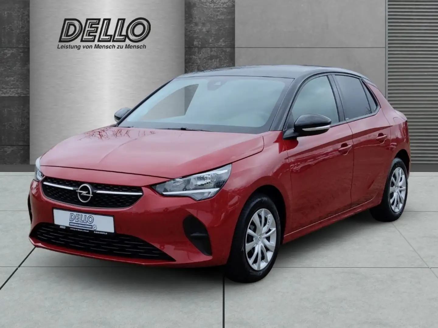 Opel Corsa F Edition SHZ PDC Klima Rückf.-K. Navi Allwetterre Rot - 1