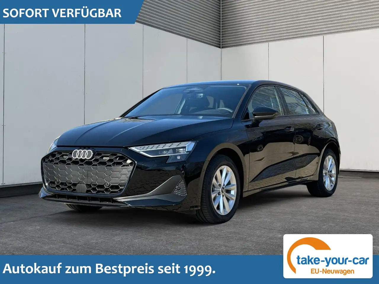 Audi A3 Sportback ACC+KAMERA+SHZ+LED+KLIMA+16" LM+APP 3...