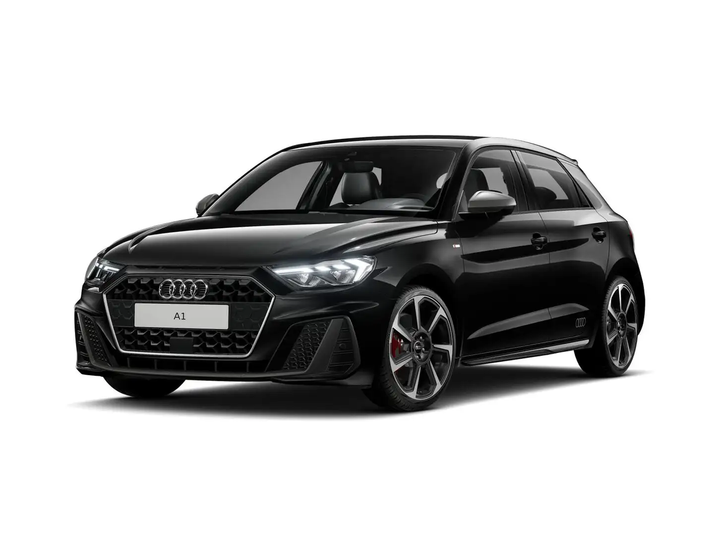 Audi A1 sportback 40 2.0 tfsi s line edition 207cv s-troni Noir - 1