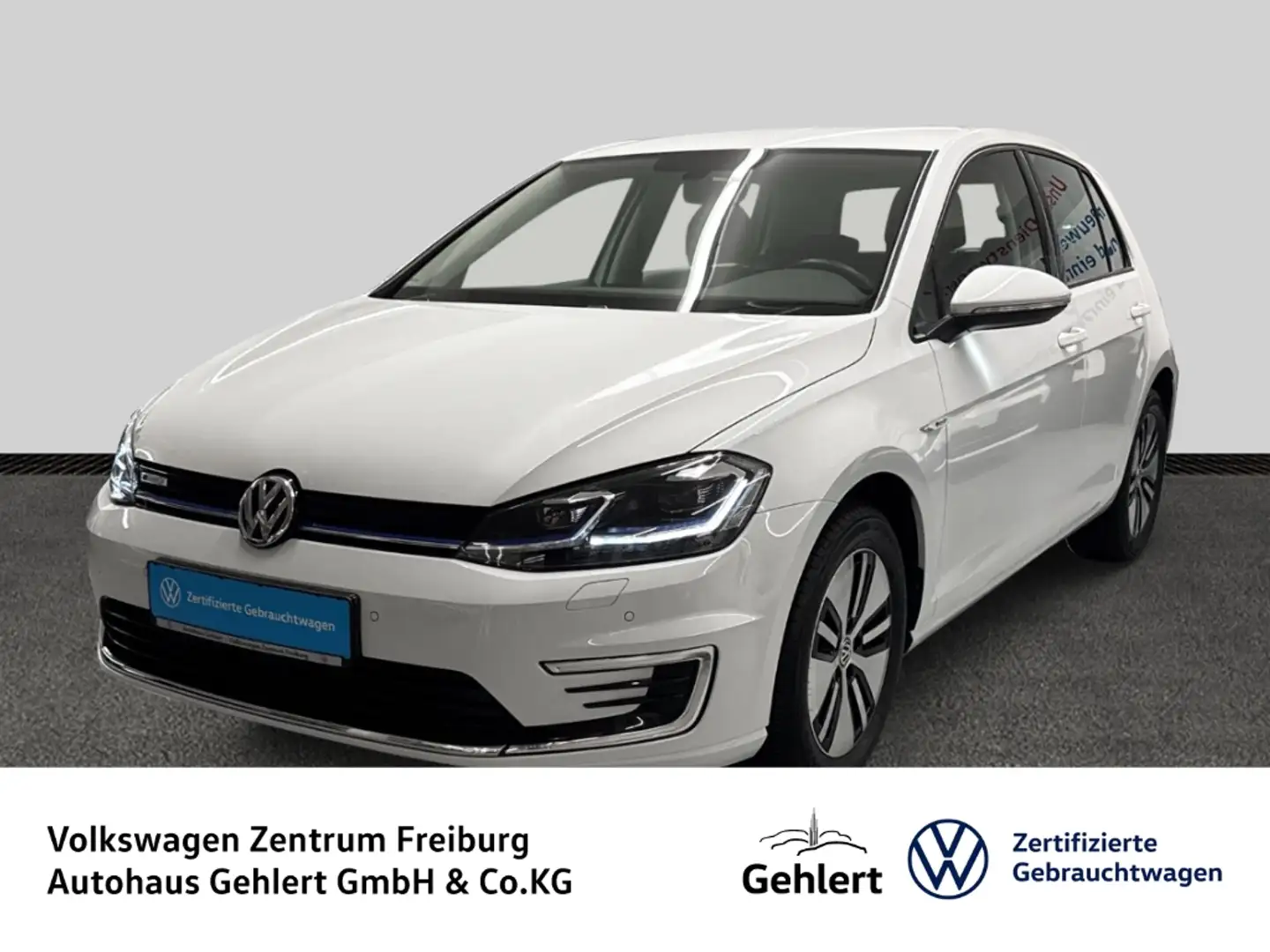 Volkswagen e-Golf Navi ACC LED Klima Sitzheizung Rückfahrkamera Weiß - 1