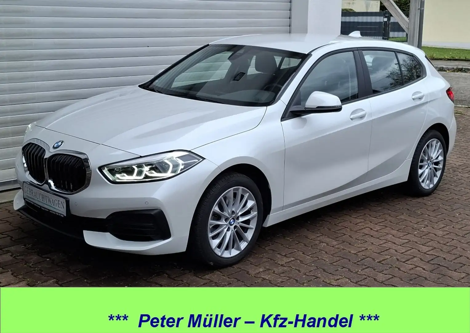BMW 116 116 i Advantage Steptronic Premium-/Comfort-Paket Weiß - 1