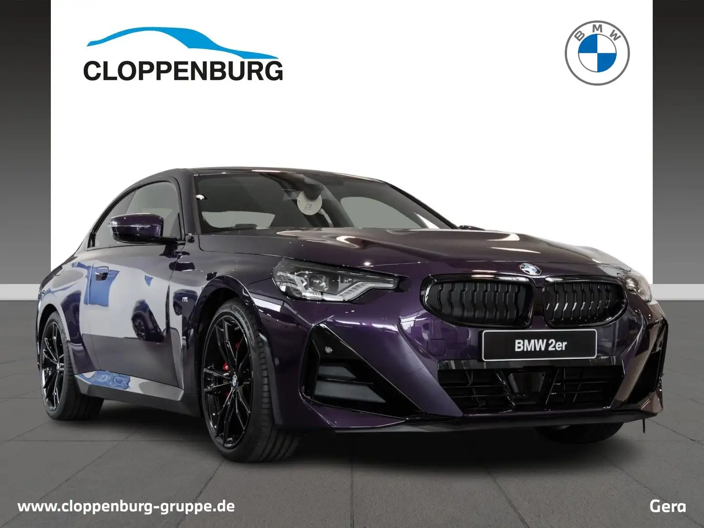 BMW 220 i Coupé M-Sport UPE: 56.450,- Violet - 1