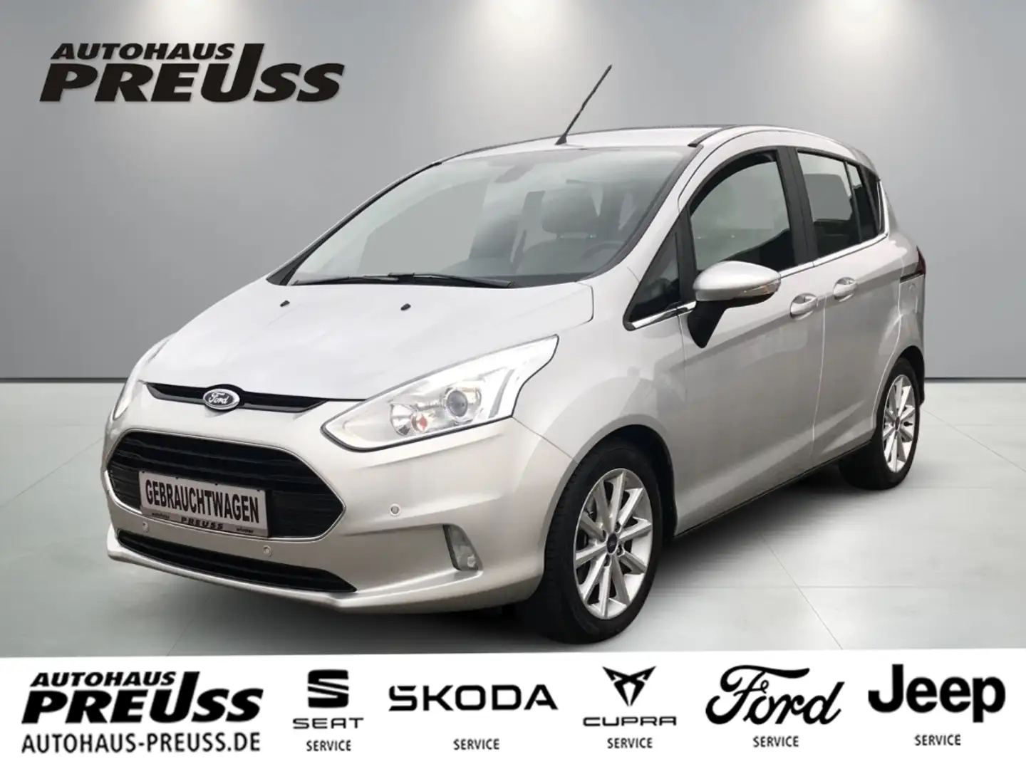 Ford B-Max Titanium 1,6 Duratec Automatik Silber - 1